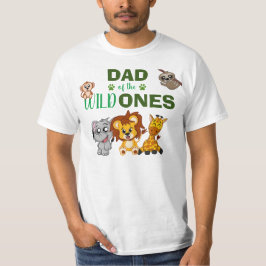 Camiseta Salvaje un zoológico de Safari en la jungla papá g