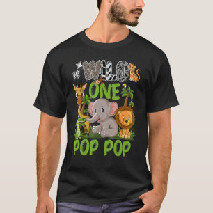 Camiseta Salvaje Un Zoológico Pop Nacimiento Safari Jungle