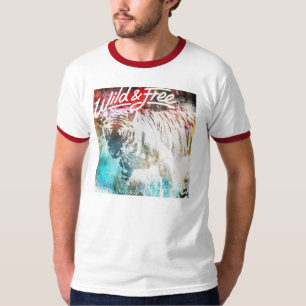 Camiseta salvaje y libre
