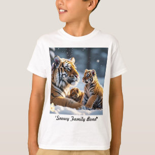 Camiseta "Salvaje y libre en invierno"