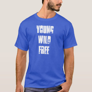 CAMISETA SALVAJE Y LIBRE JOVENES