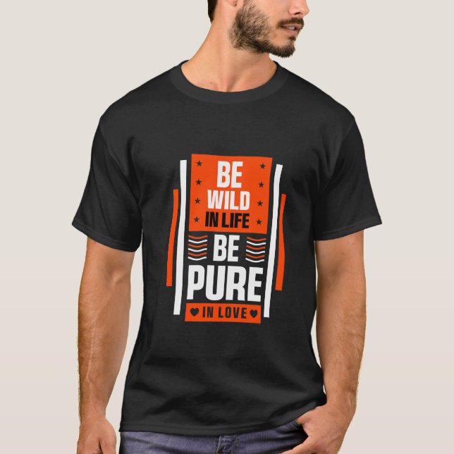 Camiseta Salvaje y Libre para una Vida Apasionada (Anverso)