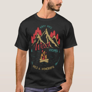 Camiseta Salvaje Y Maravillosa Virginia Occidental