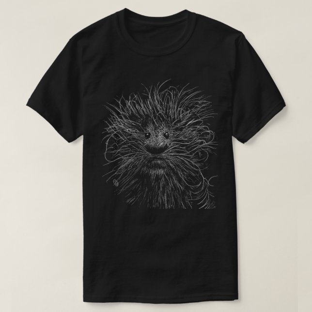 Camiseta salvaje y rara (Diseño del anverso)