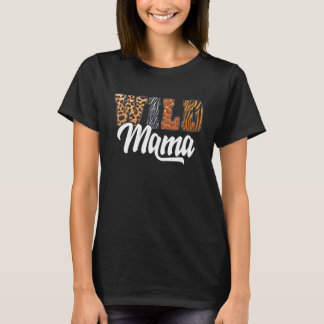 Camiseta Salvaje zoológico Mamá Nació Selva Safari Nacida e