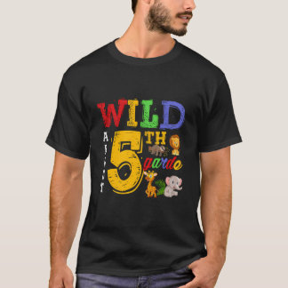 Camiseta Salvajes Animales Safari De Quinto Grado Regresan