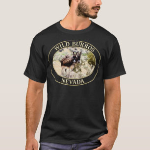 Camiseta Salvajes burros burros de Nevada