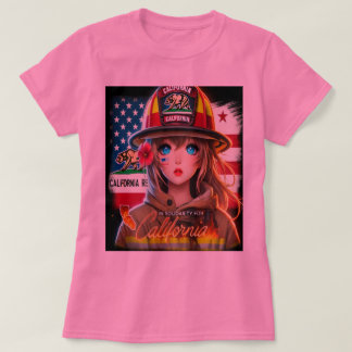 CAMISETA SALVAJES INCENDIOS EN LOS ANGELES CALIFORNIA