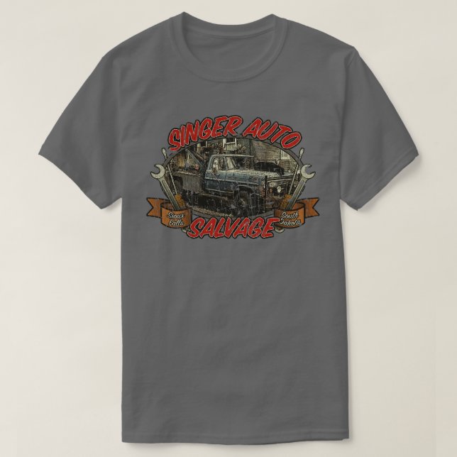 Camiseta Salvamento automático de cantantes 2006 (Diseño del anverso)
