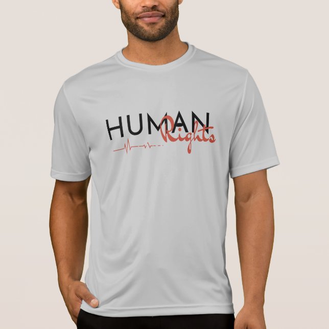 Camiseta Salvamento de los derechos humanos (Anverso)