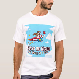 Camiseta Salvando el mundo: Un paso a la vez