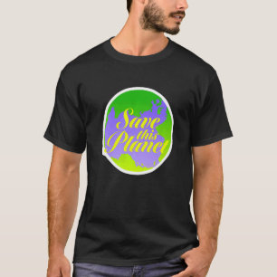 Camiseta Salvar a este activista del planeta Hippies 70
