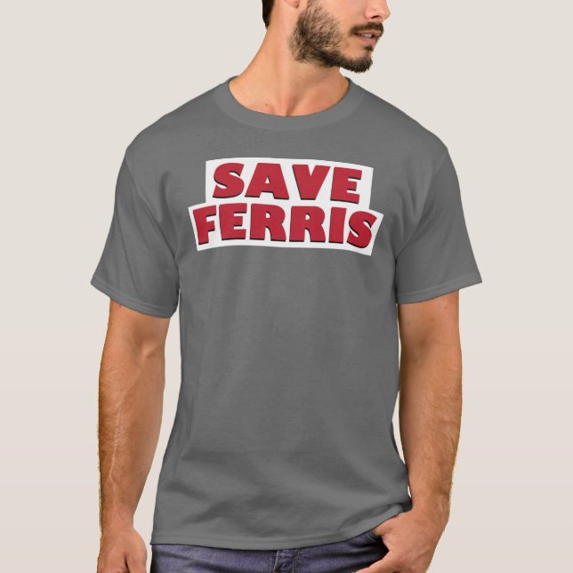 Camiseta Salvar a Ferris boy (Anverso)