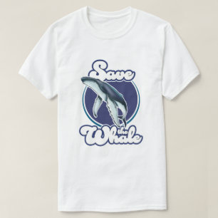 Camiseta Salvar a la ballena