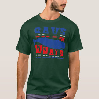 Camiseta salvar a la ballena 4