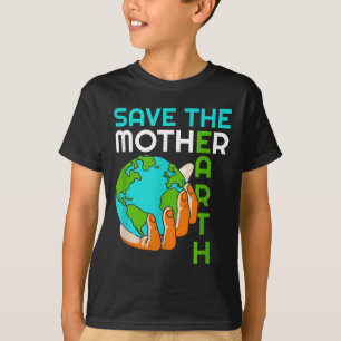 Camiseta Salvar a la Madre Tierra Cambio Climático Medioamb
