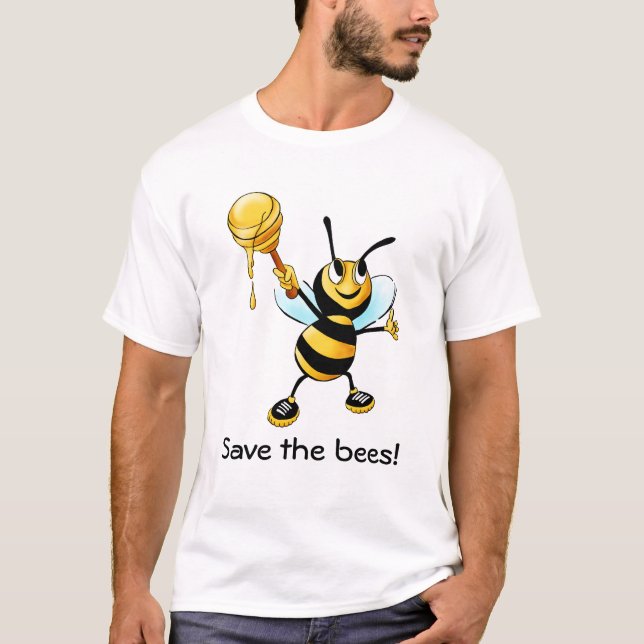 Camiseta Salvar a las abejas (Anverso)