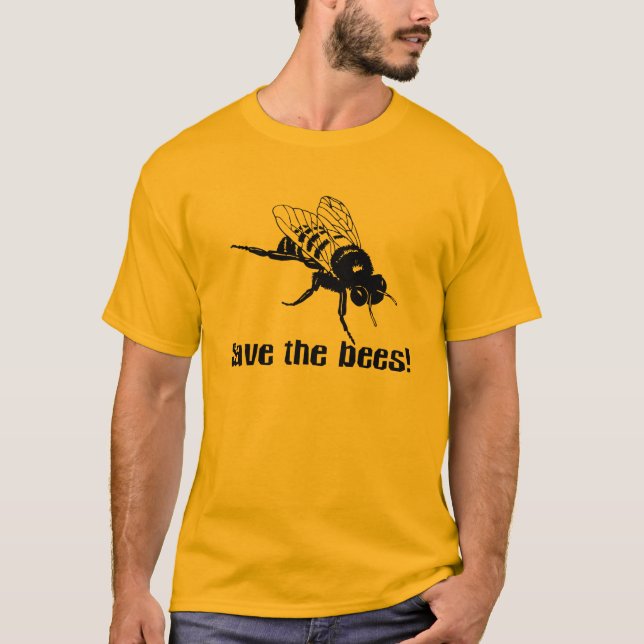 Camiseta Salvar a las abejas (Anverso)