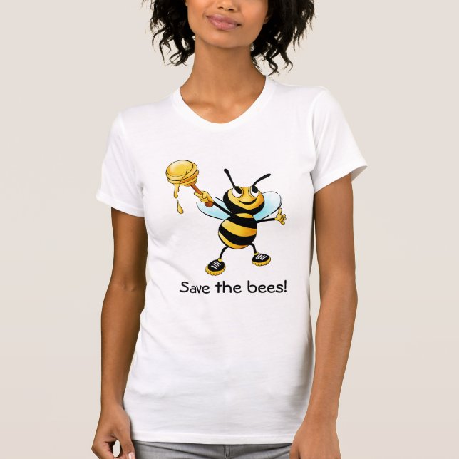 Camiseta Salvar a las abejas (Anverso)