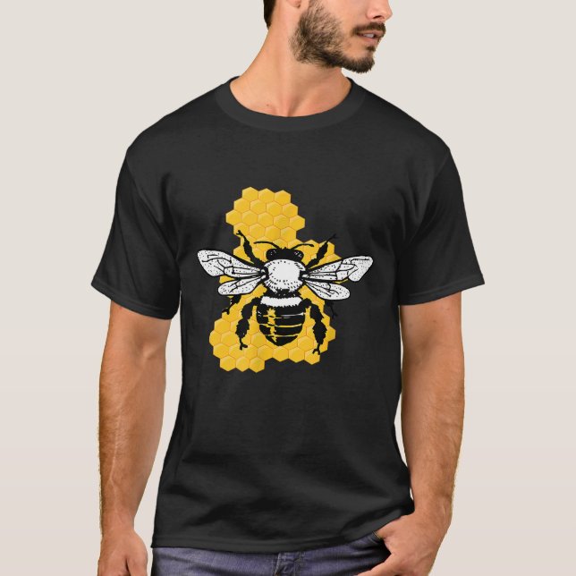 Camiseta Salvar a las abejas apicultoras ecologista de Hone (Anverso)