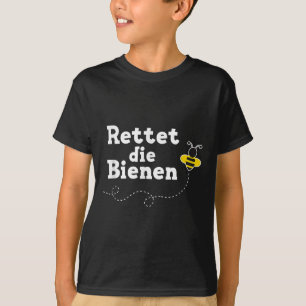 Camiseta Salvar A Las Abejas De La Protección Ambiental De 