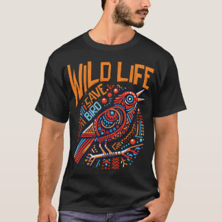 Camiseta Salvar a las aves en el amigo de la vida salvaje
