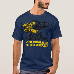 Camiseta Salvar a las ballenas