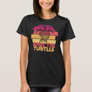 Camiseta Salvar A Las Tortugas Derechos De Los Animales Mar