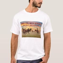 Camiseta Salvar a los Caballos Salvajes