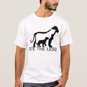 Camiseta Salvar a los leones