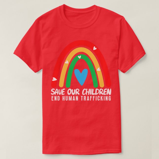 Camiseta Salvar a los niños 8 (Diseño del anverso)