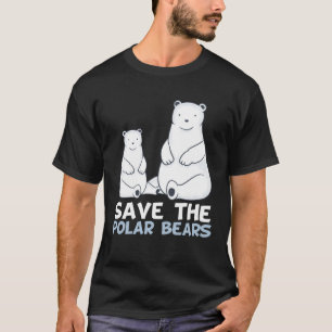 Camiseta Salvar a los osos polares de protección contra el 