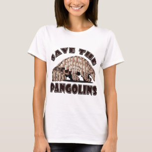 Camiseta Salvar a los pangolines