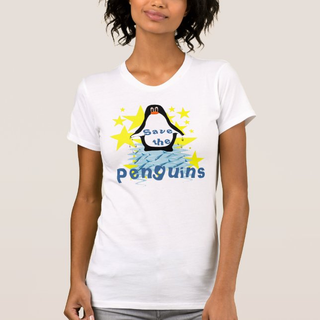 Camiseta Salvar a los Pingüinos (Anverso)