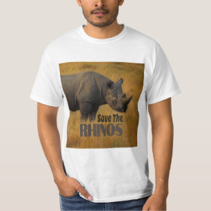 Camiseta Salvar a los rinocerontes