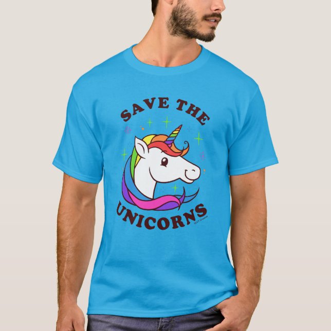 Camiseta Salvar A Los Unicornios (Anverso)