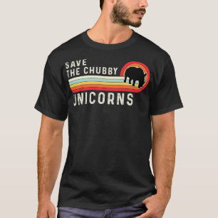 Camiseta Salvar a los Unicornios Chubby 1