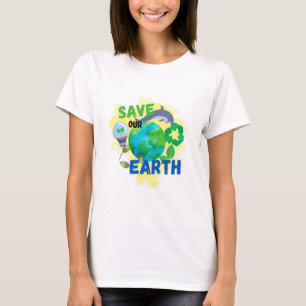 Camiseta Salvar a nuestra Tierra