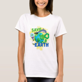 Camiseta Salvar a nuestra Tierra