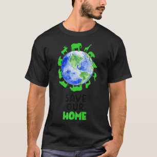 Camiseta Salvar a nuestros animales de casa Conservación de