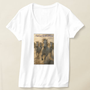 Camiseta Salvar a nuestros salvajes caballos