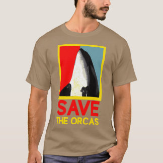 Camiseta Salvar a Orcas Asesina de Ballenas Panda 2