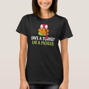 Camiseta Salvar a un pavo comer un picnic