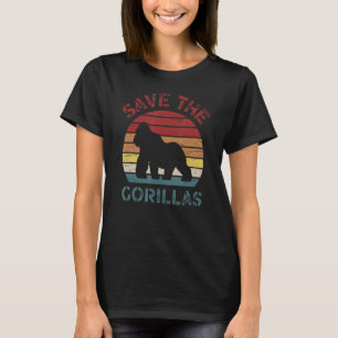 Camiseta Salvar al animal en peligro de extinción de los go