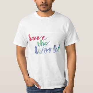 Camiseta Salvar al mundo