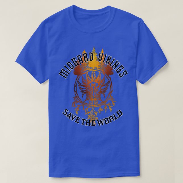 Camiseta Salvar al mundo (Diseño del anverso)