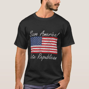 Camiseta Salvar América Vota Republicano Trump