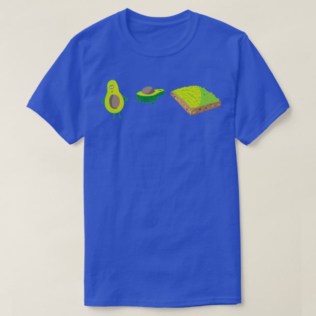 Camiseta Salvar el aguacate de aguacate en la tostada (Diseño del anverso)