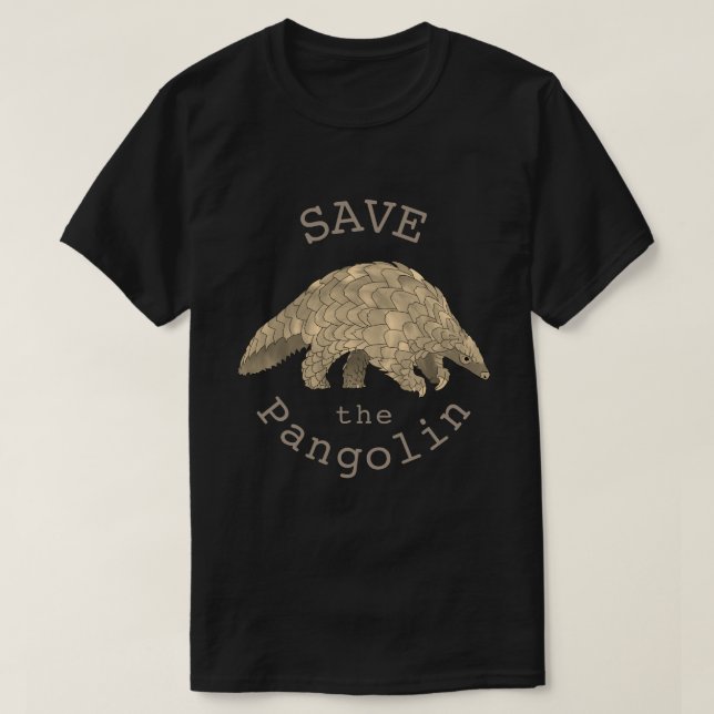 Camiseta Salvar el arte animal de la especie en peligro de  (Diseño del anverso)