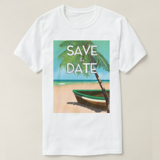 Camiseta Salvar el barco de pesca vintage Date